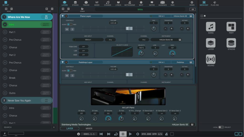 Steinberg-Live-VST